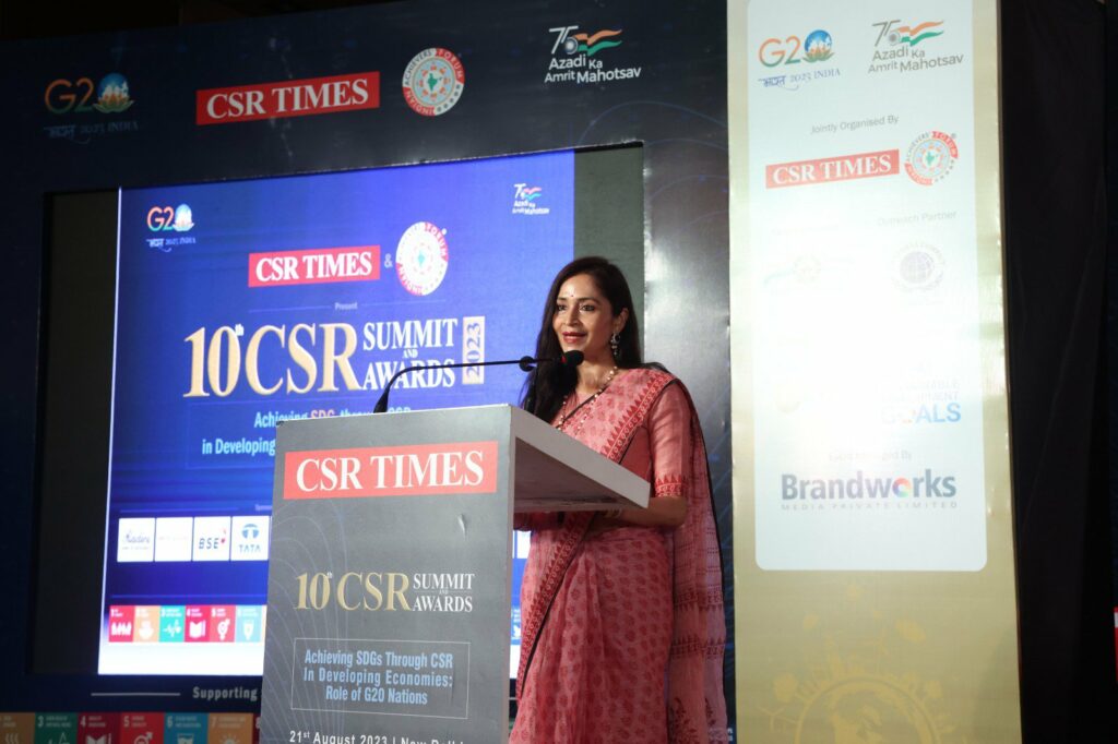 Shallu Jindal Receives prestigious CSR TIMES Lifetime Achievement Award ...